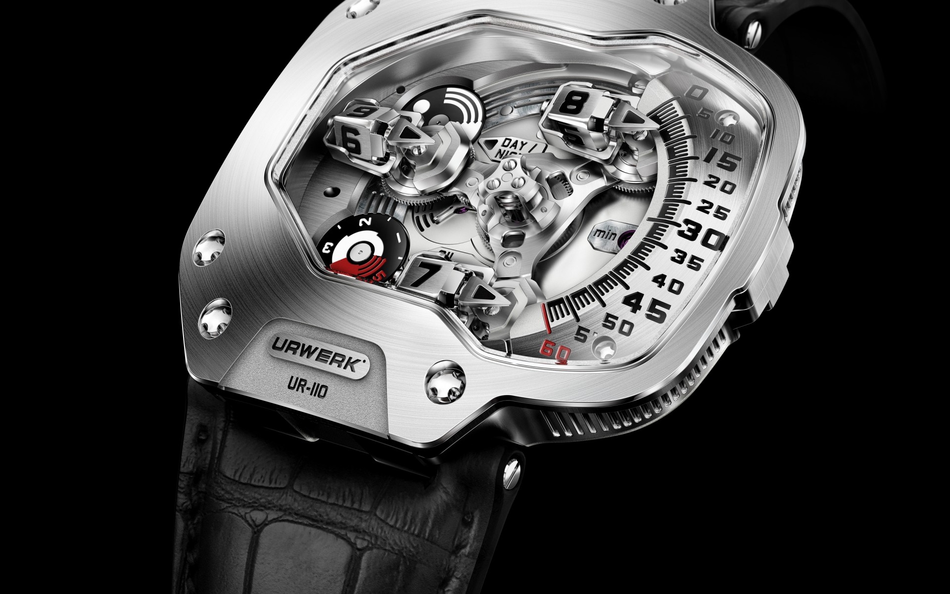 технология компании urwerk часы фон